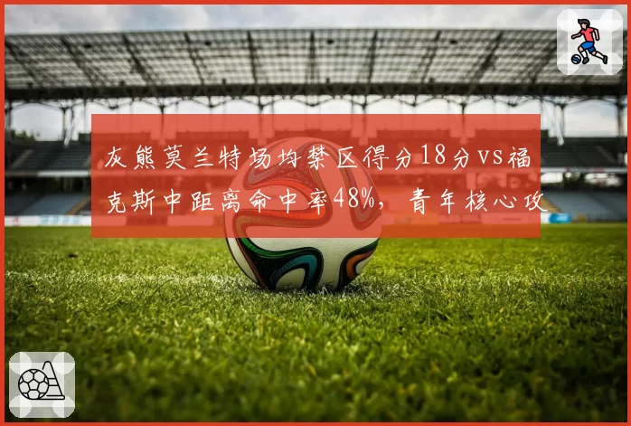 灰熊莫兰特场均禁区得分18分vs福克斯中距离命中率48%，青年核心攻击区域差异