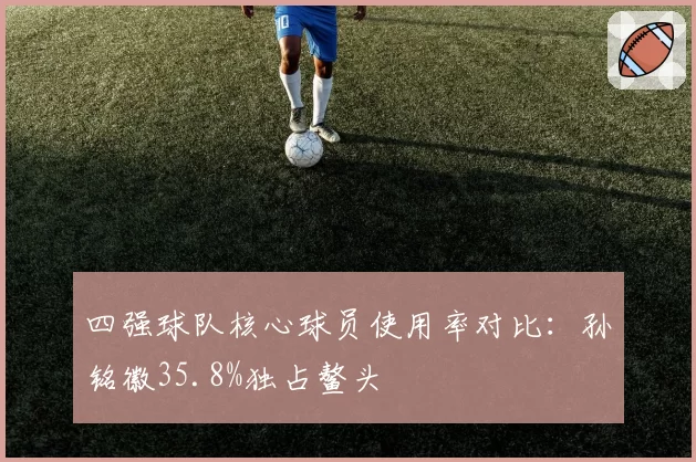 四强球队核心球员使用率对比:孙铭徽35.8%独占鳌头